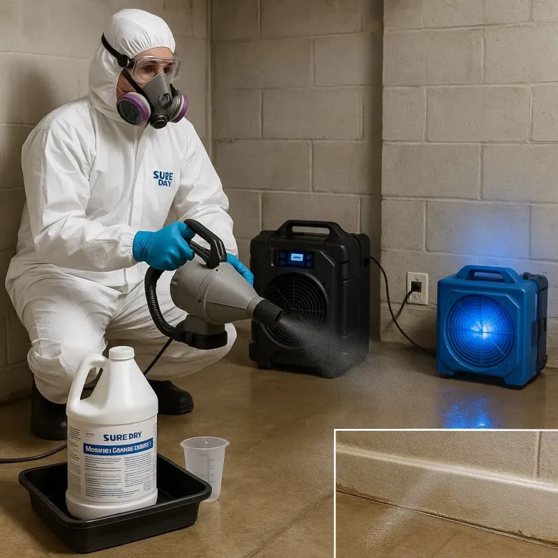 Sanitization and Odor Removal process in Anderson, IN