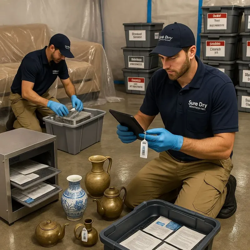 Content Protection and Restoration process in Anderson, IN