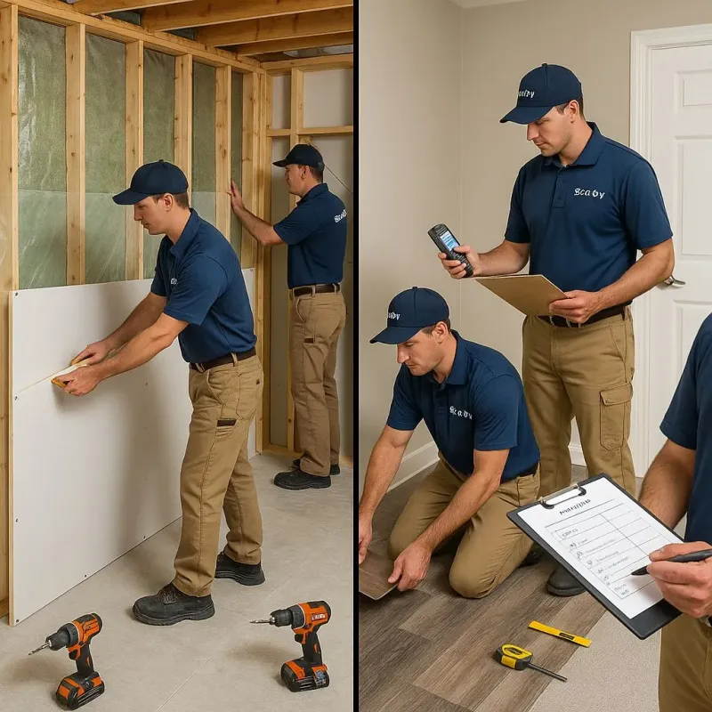 Repairs and Reconstruction process in Anderson, IN